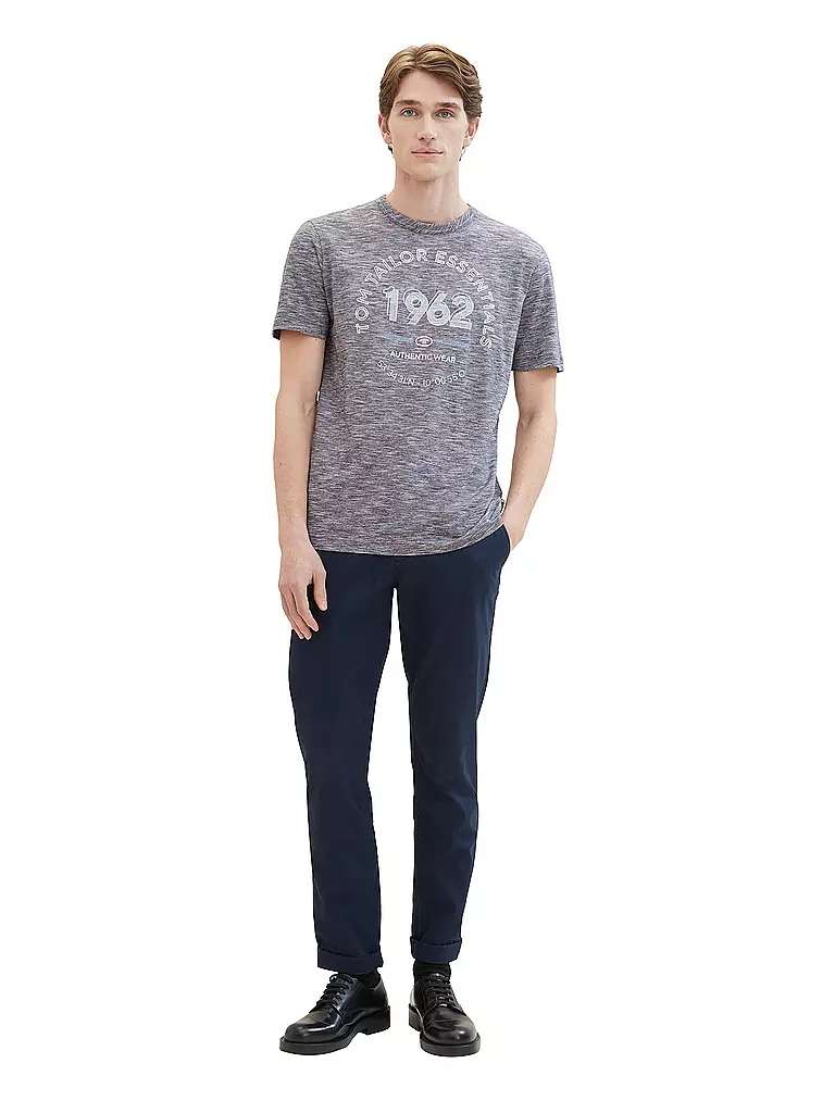 TOM TAILOR | T-Shirt | Bleu foncé