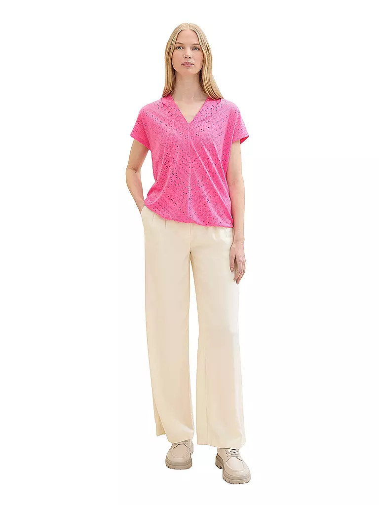TOM TAILOR | T-Shirt | Rose vif