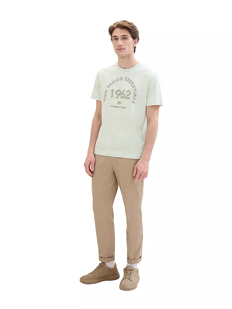 TOM TAILOR | T-Shirt | Vert clair