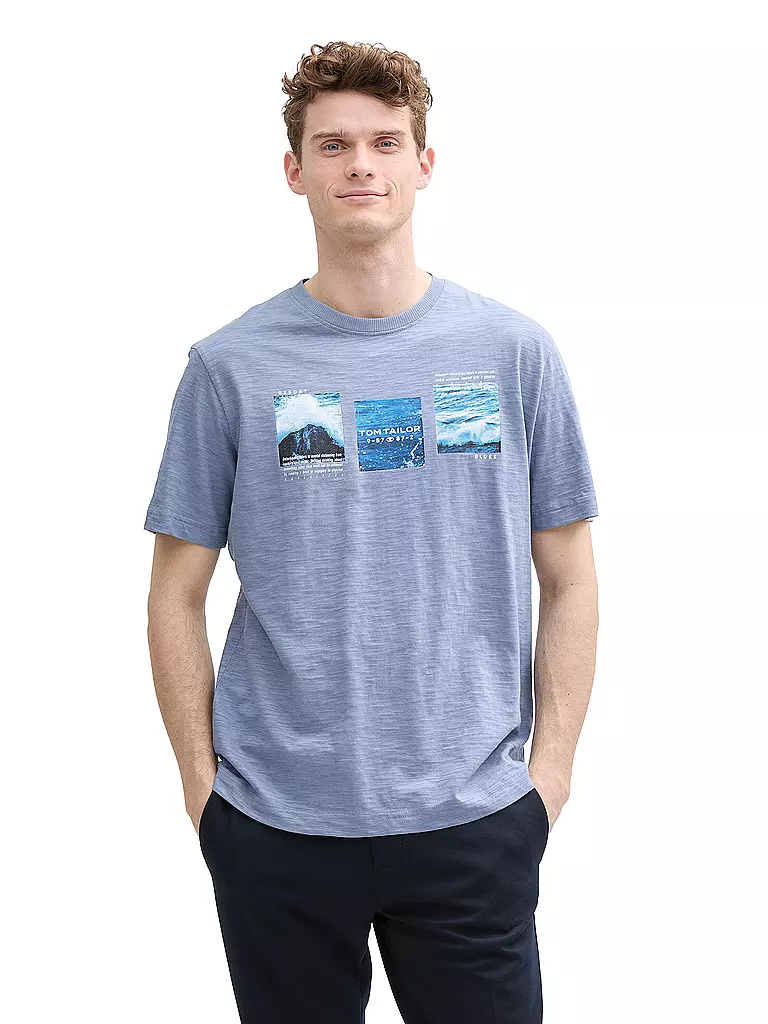 TOM TAILOR | T-Shirt | Bleu