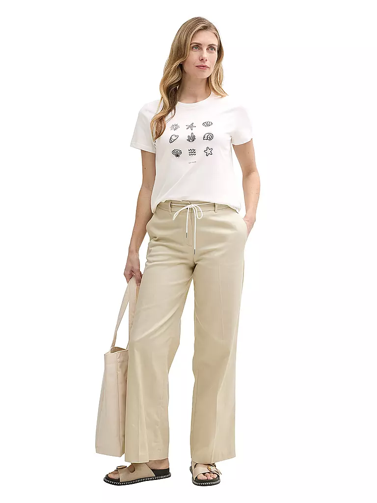 TOM TAILOR | T-shirt | weiss