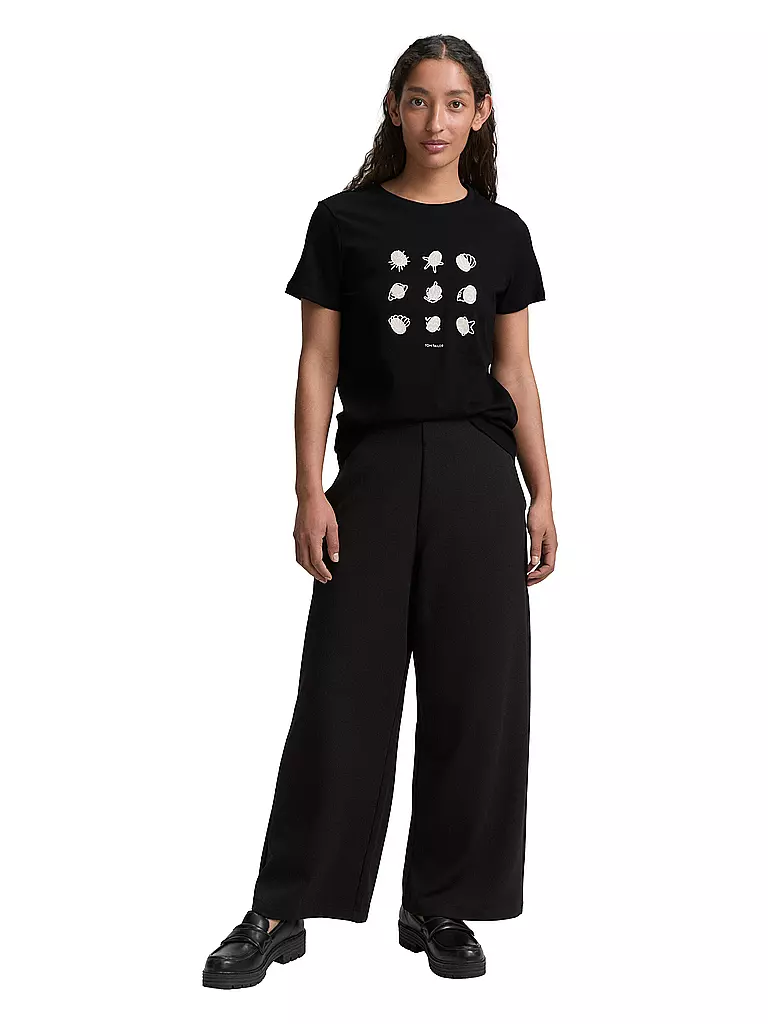 TOM TAILOR | T-shirt | schwarz