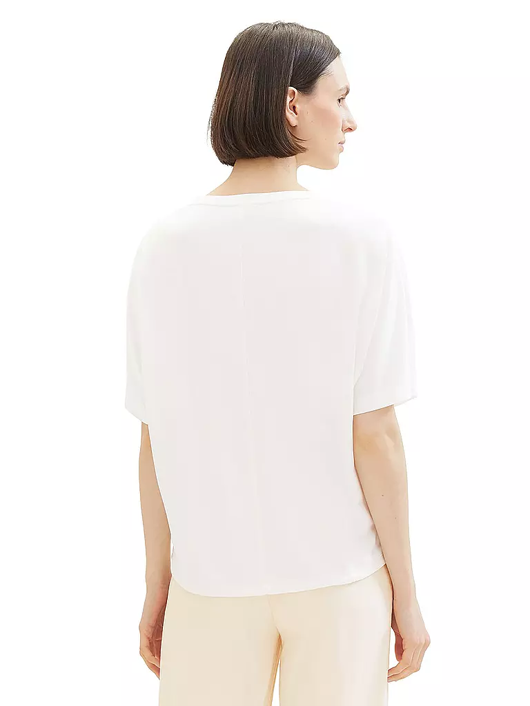 TOM TAILOR | T-Shirt | Blanc