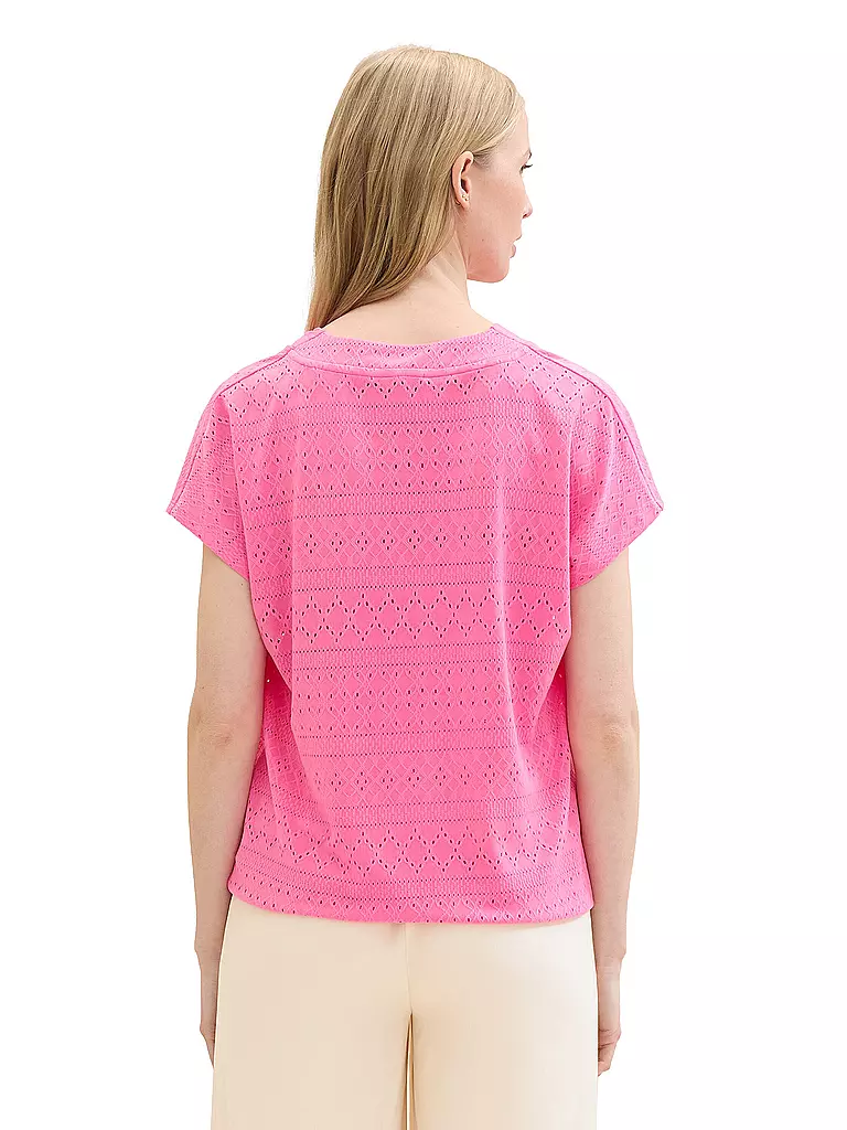 TOM TAILOR | T-Shirt | Rose vif