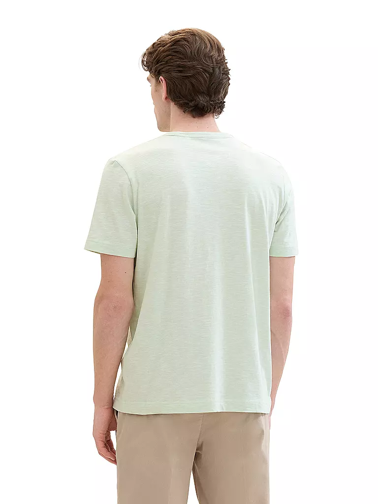 TOM TAILOR | T-Shirt | Vert clair