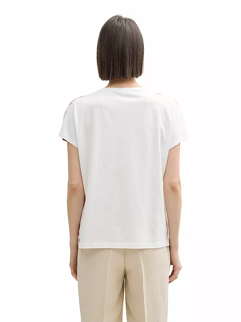 TOM TAILOR | T-shirt | weiss