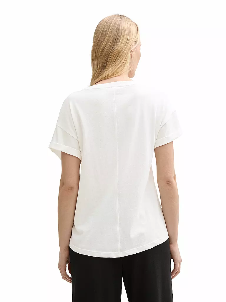 TOM TAILOR | T-shirt | weiss