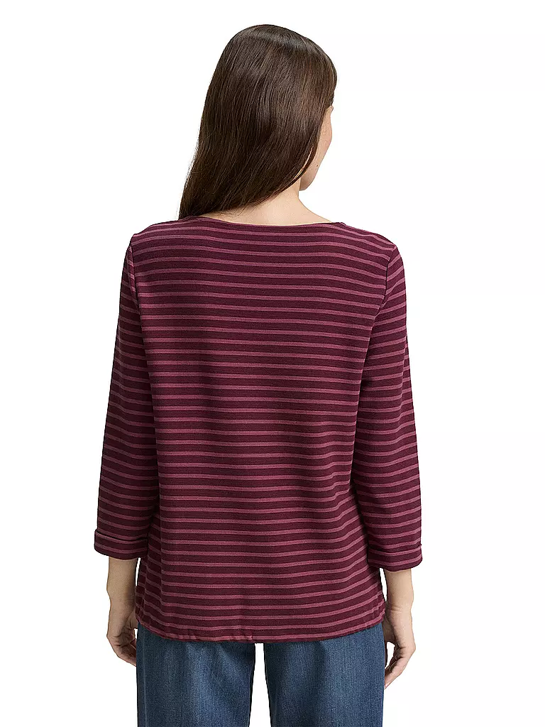 TOM TAILOR | T-shirt | dunkelrot