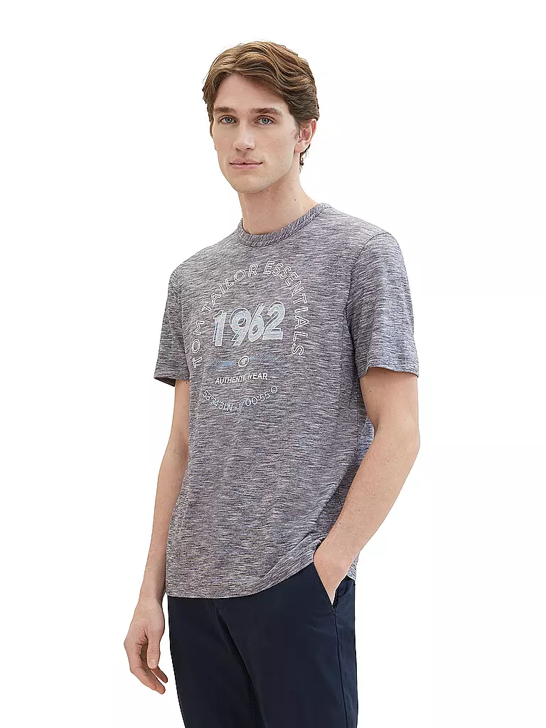 TOM TAILOR | T-Shirt | Bleu foncé