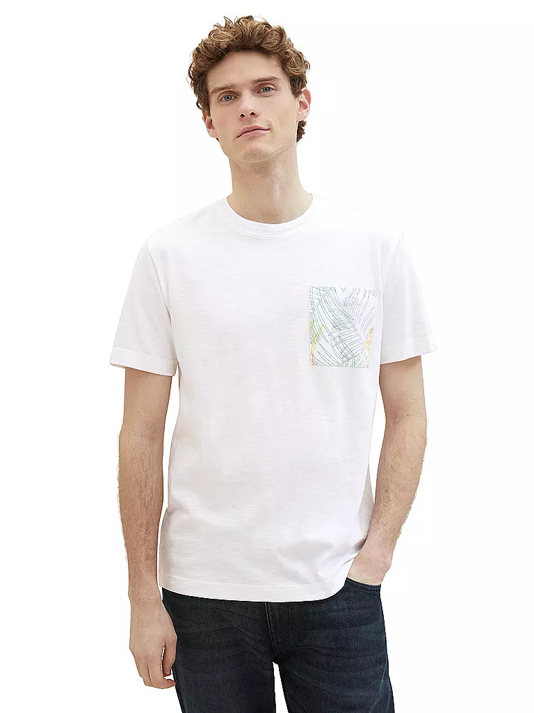 TOM TAILOR | T-Shirt | Blanc