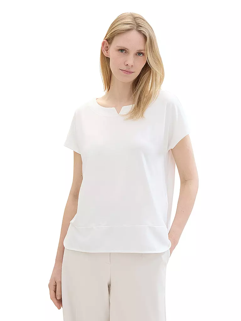 TOM TAILOR | T-shirt | weiss