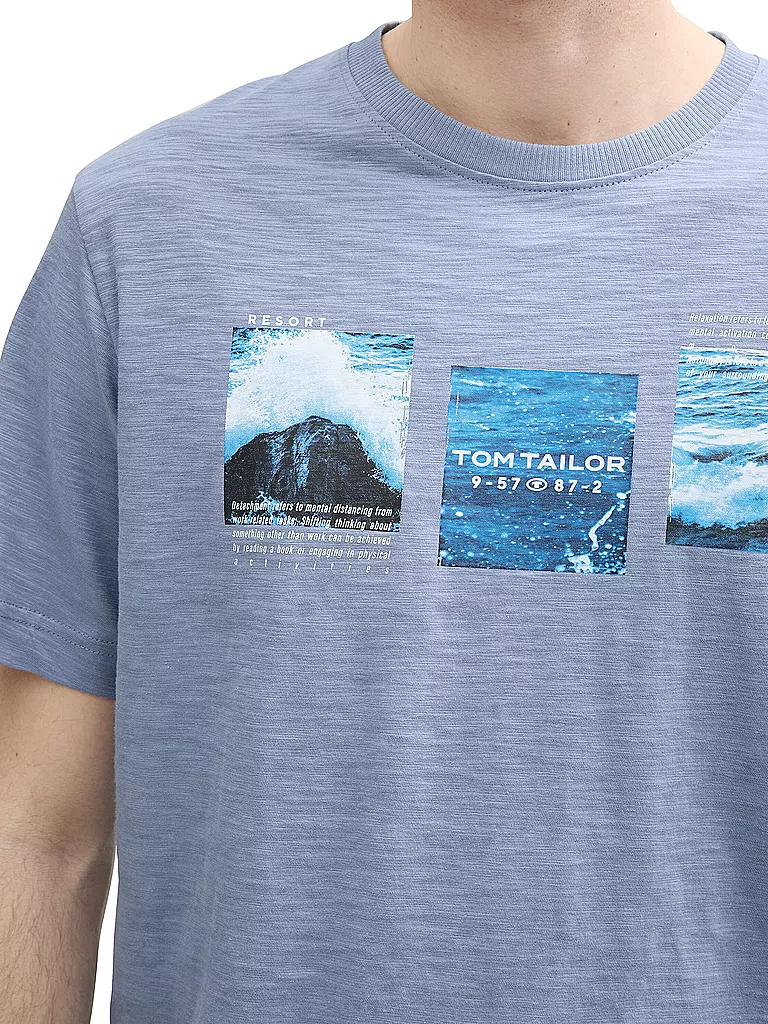 TOM TAILOR | T-Shirt | Bleu