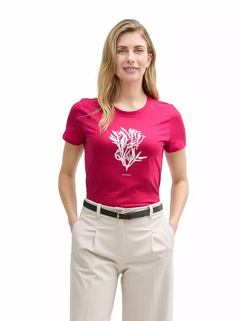 TOM TAILOR | T-shirt | rot