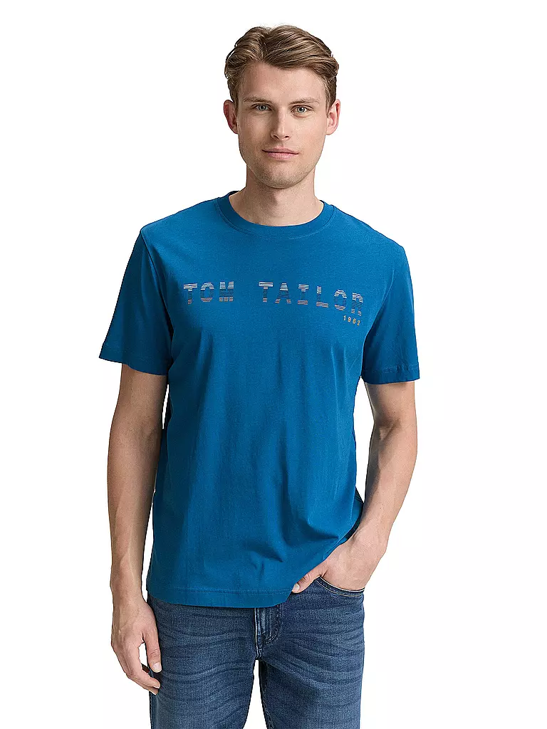 TOM TAILOR | T-shirt | blau