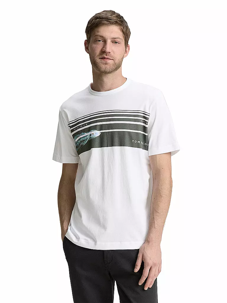 TOM TAILOR | T-shirt | weiss