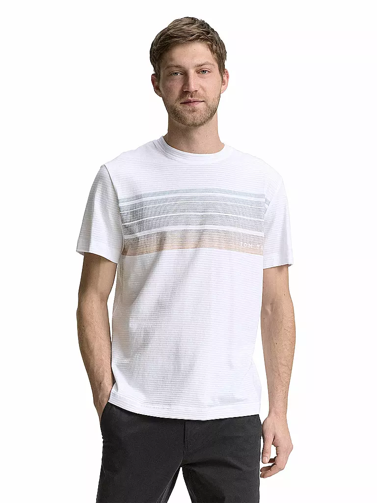 TOM TAILOR | T-shirt | weiss