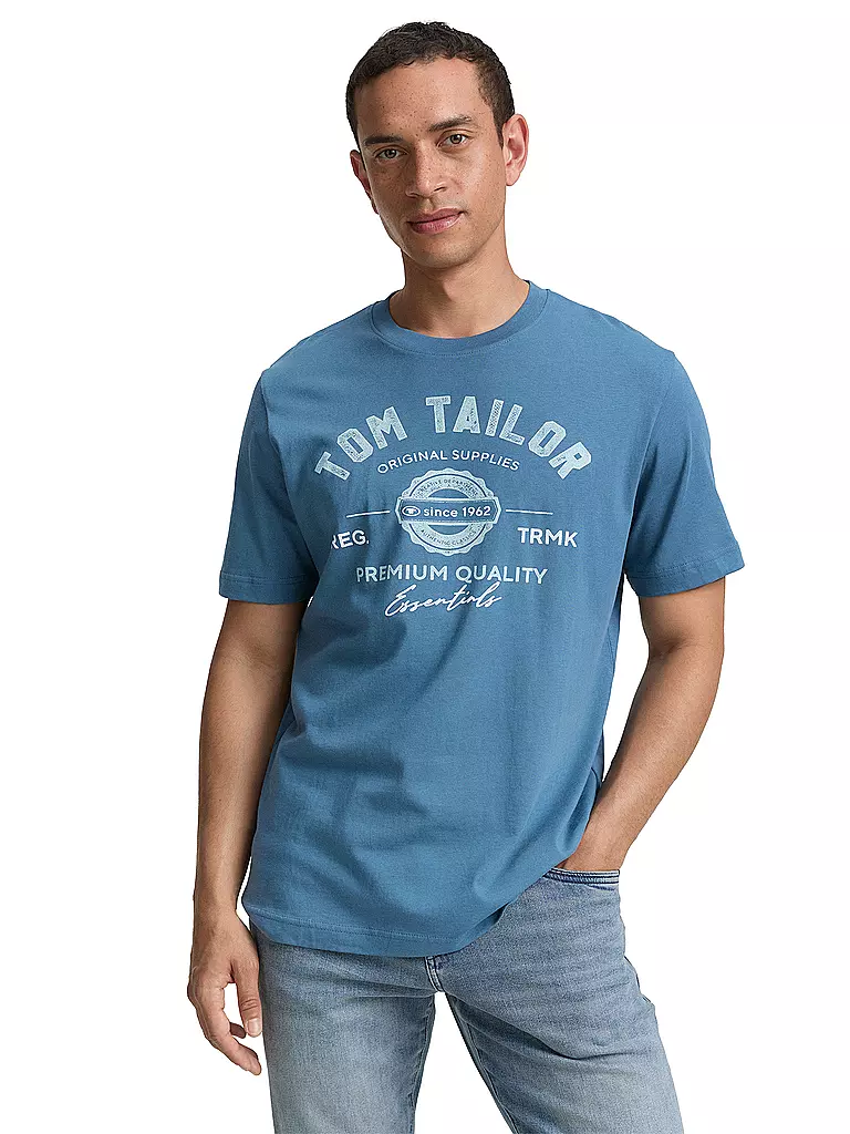 TOM TAILOR | T-shirt | blau