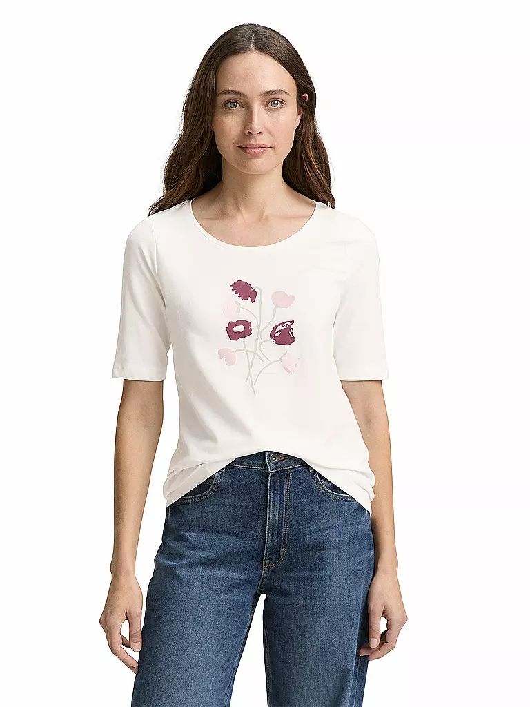 TOM TAILOR | T-shirt | creme