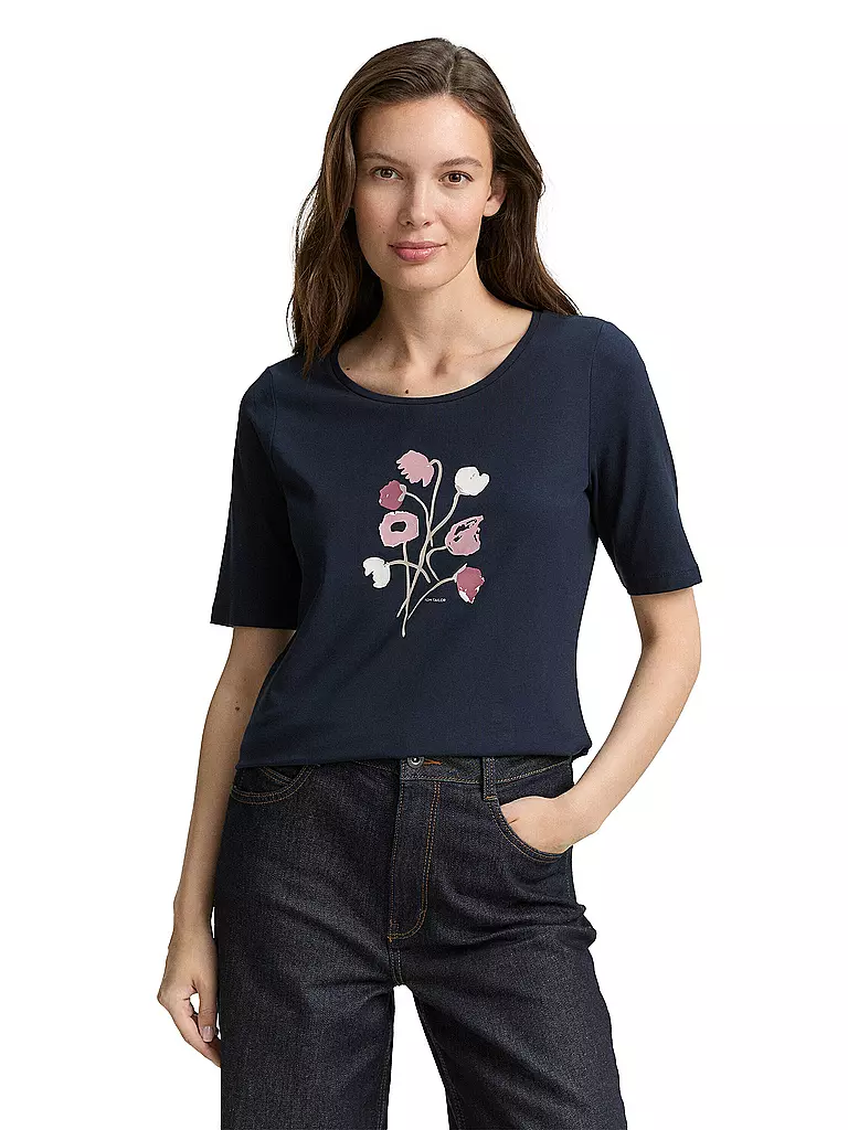 TOM TAILOR | T-shirt | dunkelblau