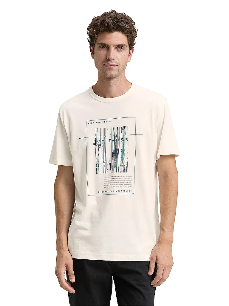 TOM TAILOR | T-shirt | weiss