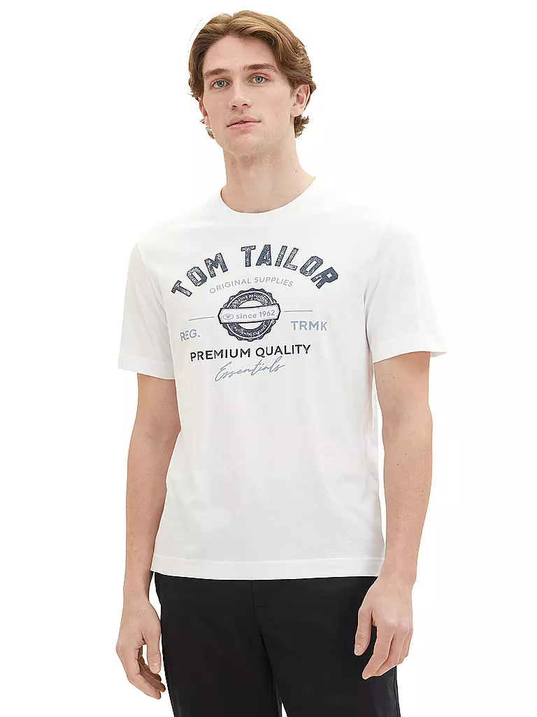 TOM TAILOR | T-shirt | weiss