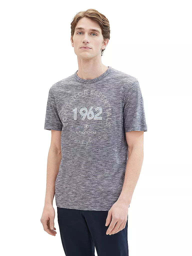 TOM TAILOR | T-Shirt | Bleu foncé