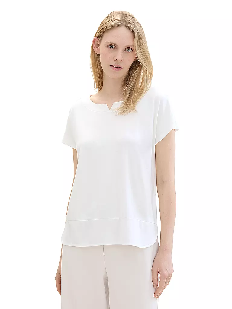 TOM TAILOR | T-shirt | weiss