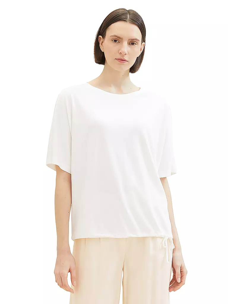 TOM TAILOR | T-Shirt | Blanc