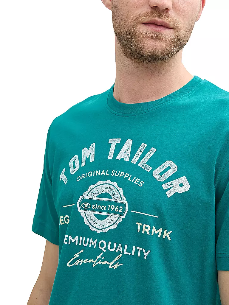 TOM TAILOR | T-shirt | petrol