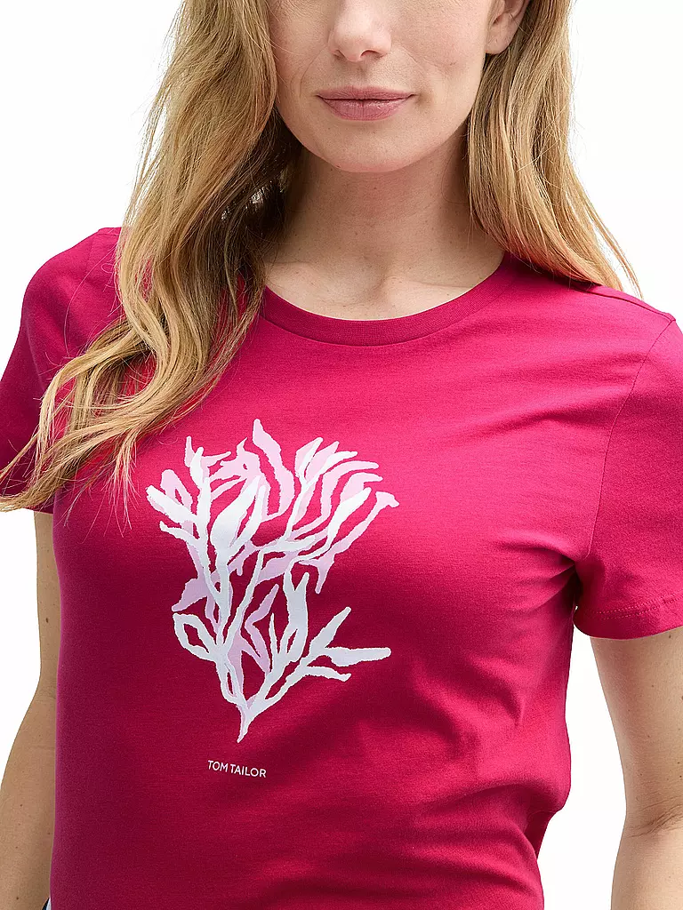 TOM TAILOR | T-shirt | rot