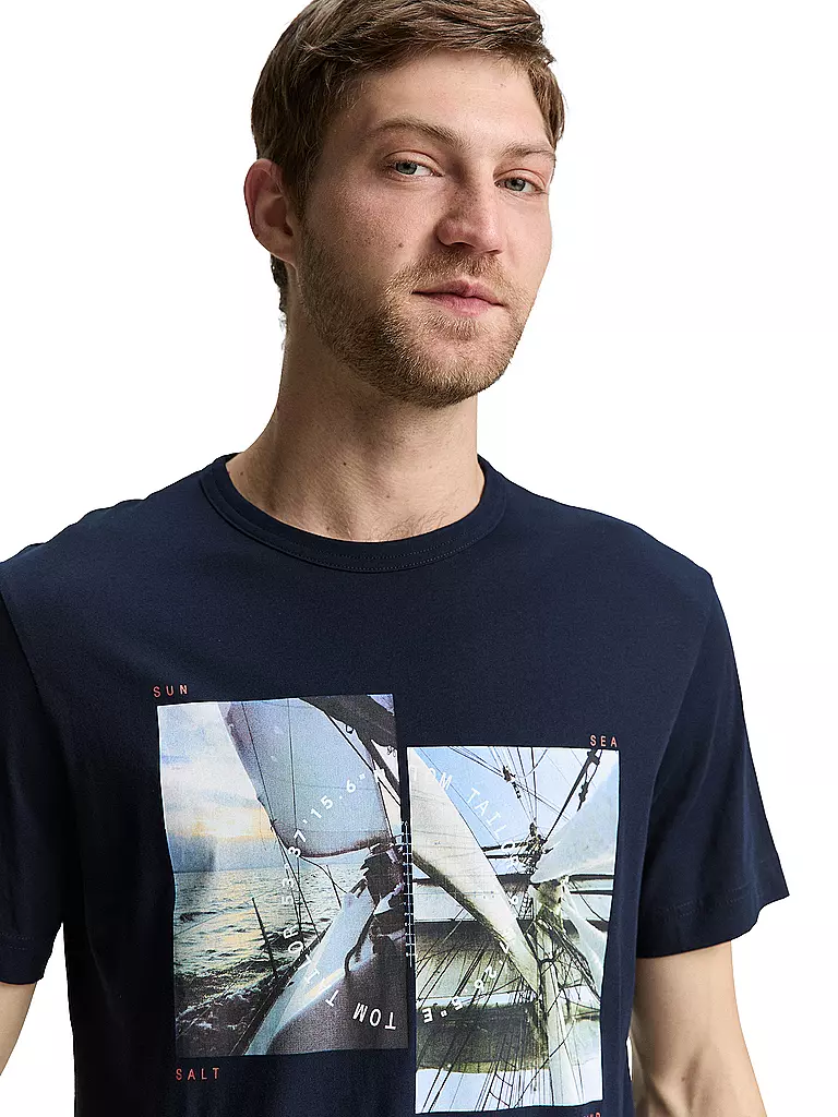 TOM TAILOR | T-shirt | dunkelblau