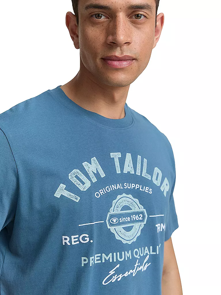 TOM TAILOR | T-shirt | blau
