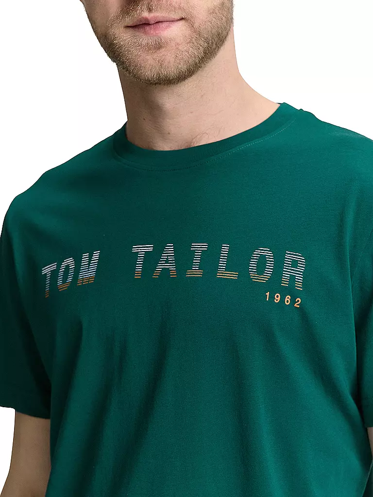 TOM TAILOR | T-shirt | dunkelgrün