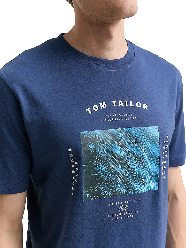 TOM TAILOR | T-Shirt | Bleu