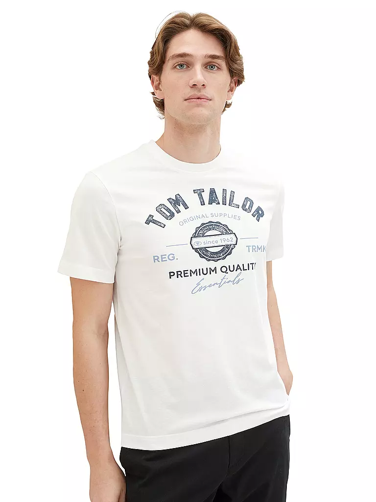 TOM TAILOR | T-shirt | weiss