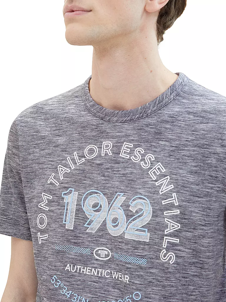 TOM TAILOR | T-Shirt | Bleu foncé