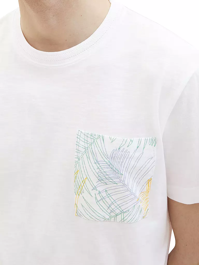 TOM TAILOR | T-Shirt | Blanc