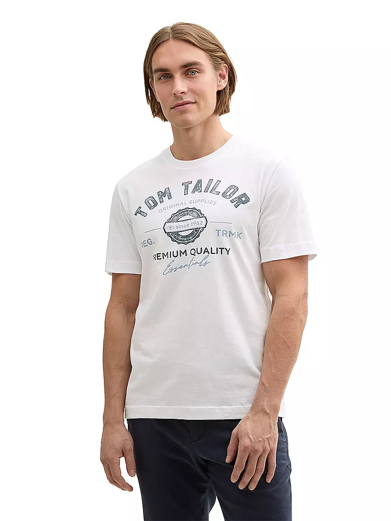 TOM TAILOR | T-shirt | weiss