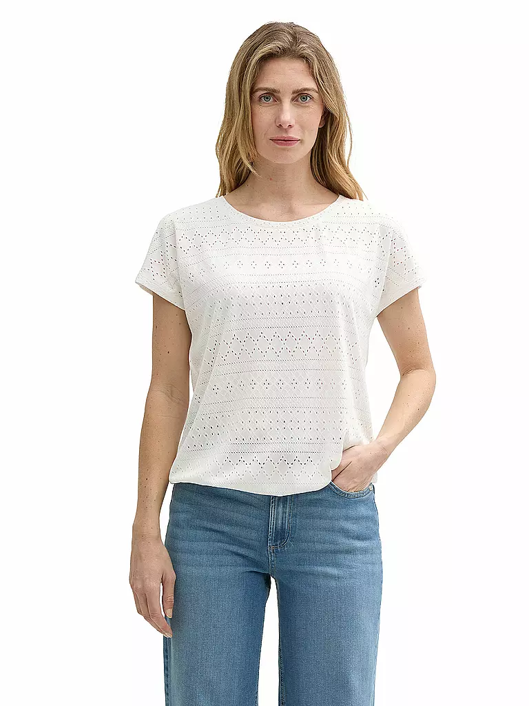 TOM TAILOR | T-shirt | weiss