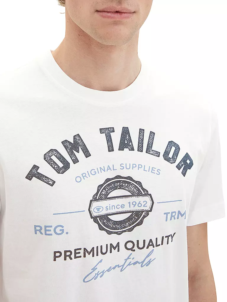 TOM TAILOR | T-shirt | weiss