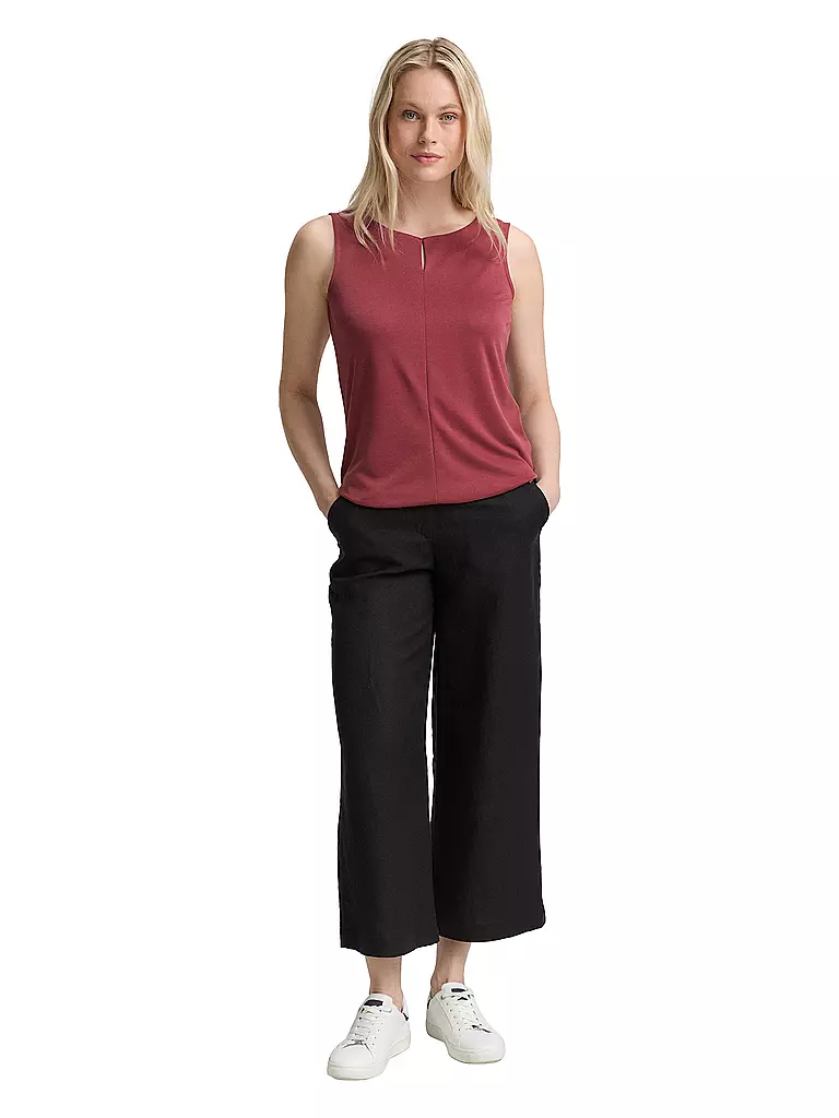 TOM TAILOR | Top | dunkelrot