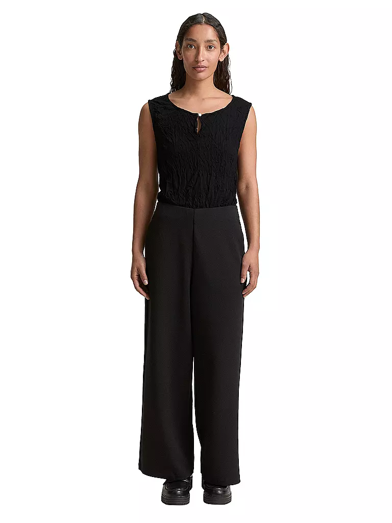 TOM TAILOR | Top | schwarz