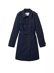 TOM TAILOR | Trench-coat | Bleu foncé