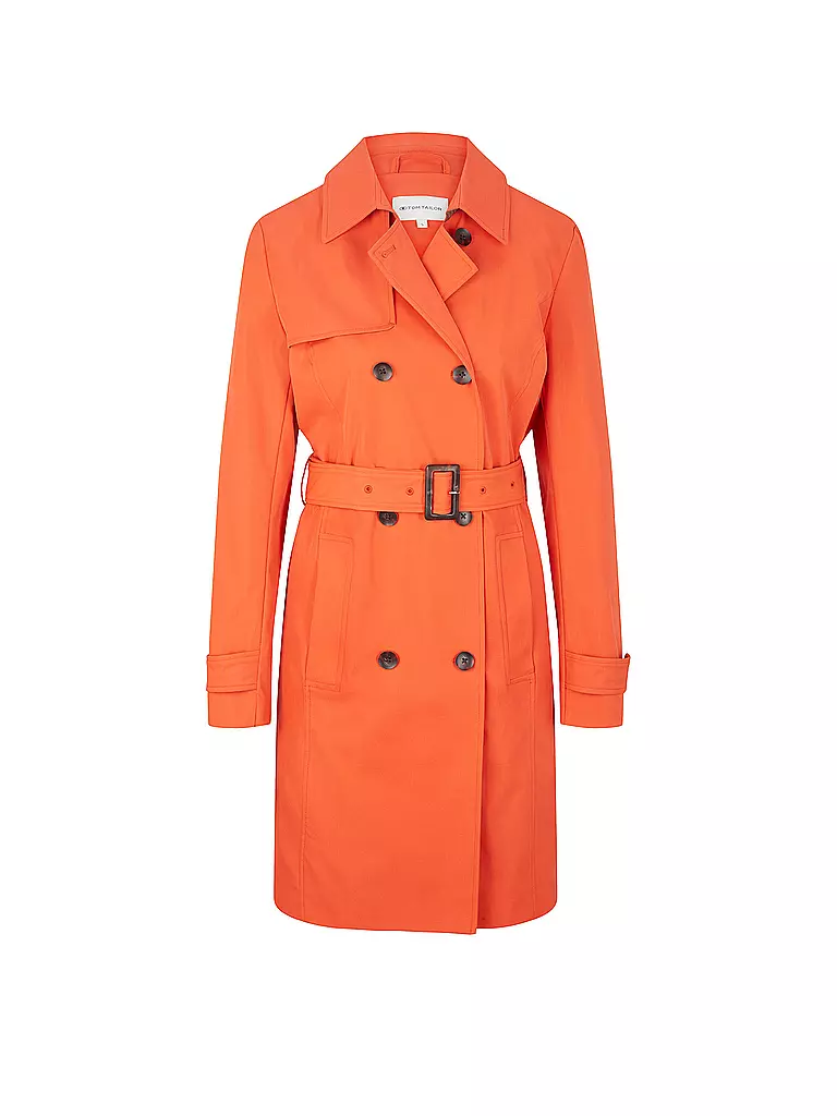 TOM TAILOR | Trench-coat | orange