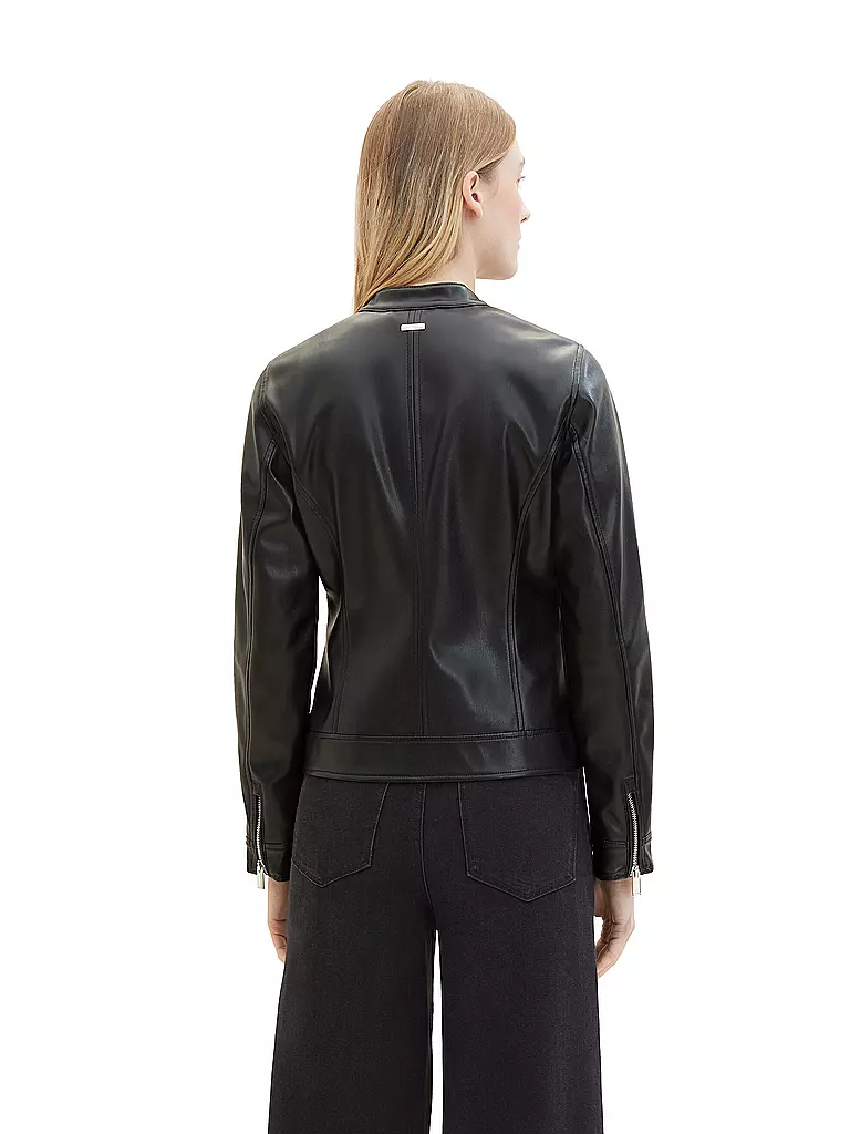 TOM TAILOR | Veste aspect cuir | 