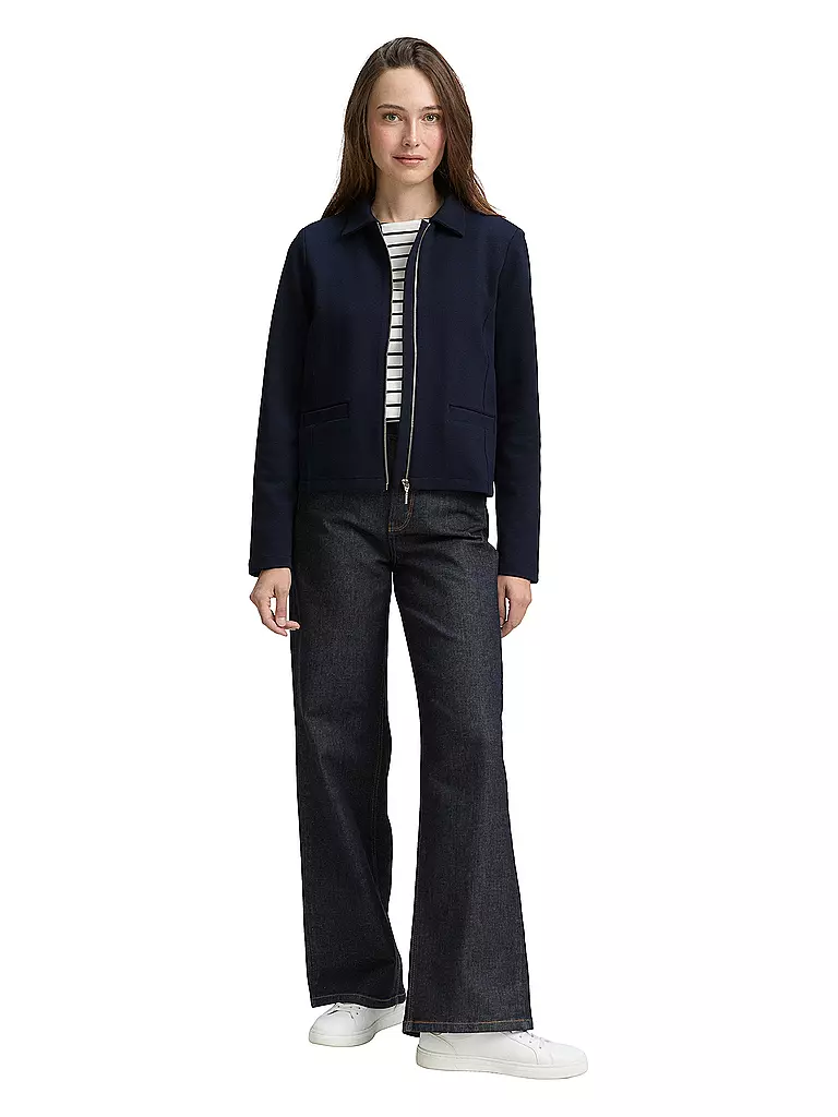 TOM TAILOR | Veste courte | dunkelblau