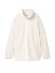TOM TAILOR | Veste de survêtement | Blanc