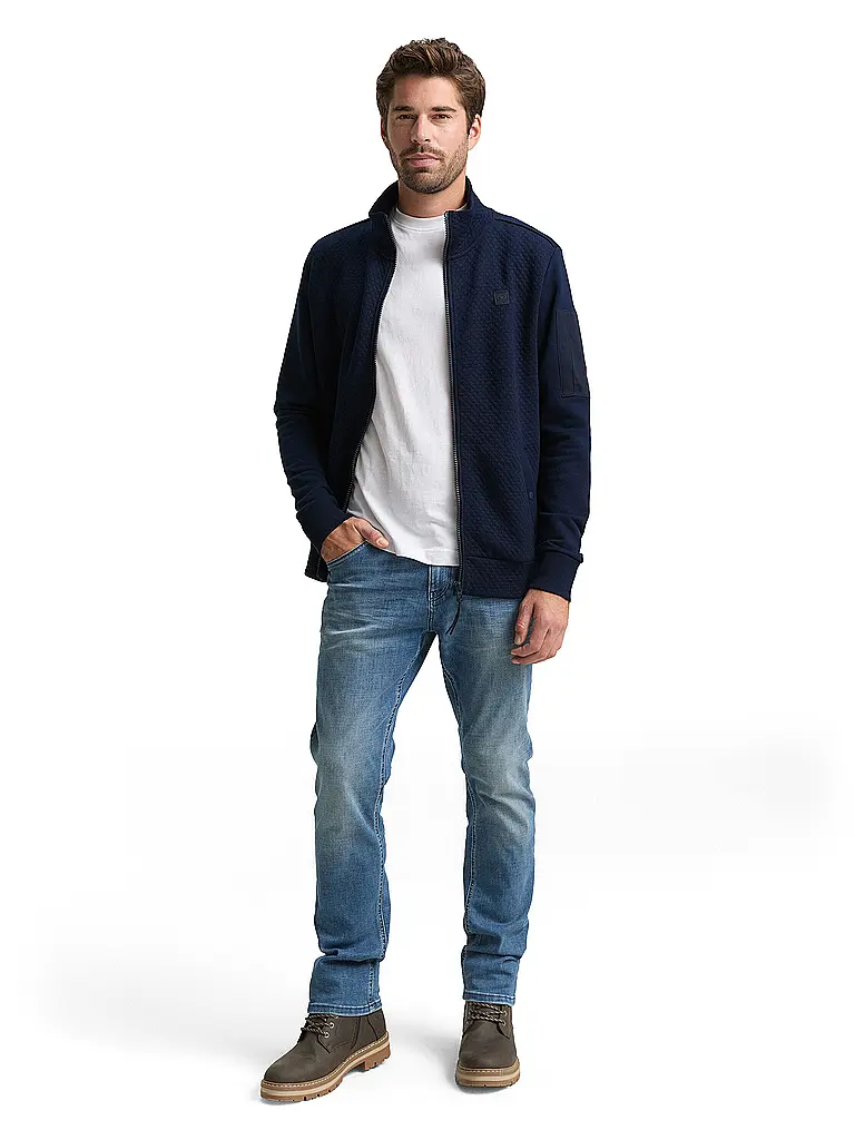 TOM TAILOR | Veste de survêtement | blau