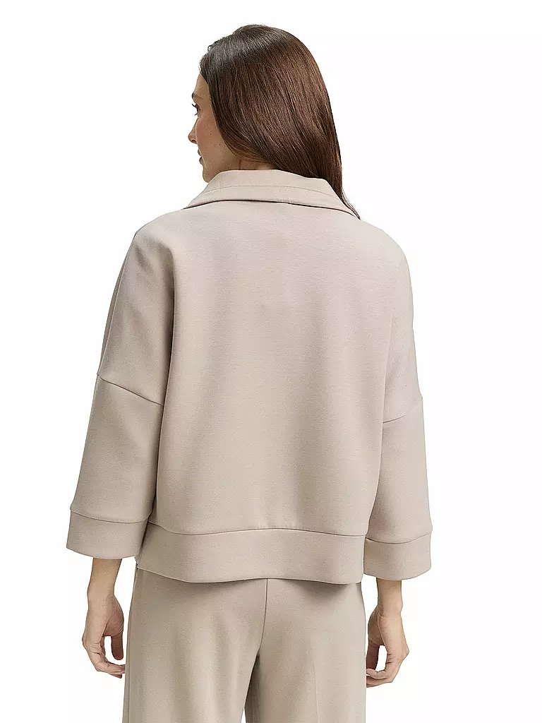 TOM TAILOR | Veste de survêtement | Beige