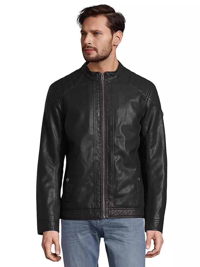 TOM TAILOR | Veste en cuir | 